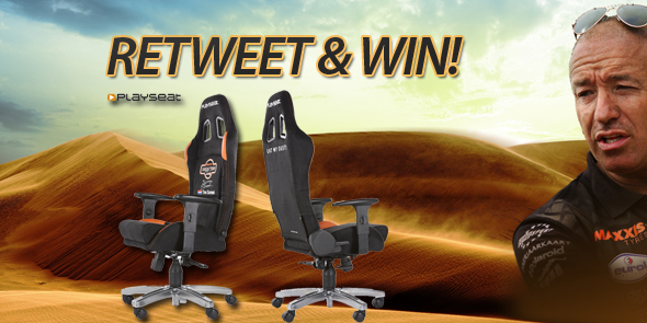 TomCoronel's tweet photo. One more giveaway to celebrate: RT to win this awesome @PlayseatHQ Office Seat!
#Dakar2015 #maxxisdakar http://t.co/NdKWDaYZU5