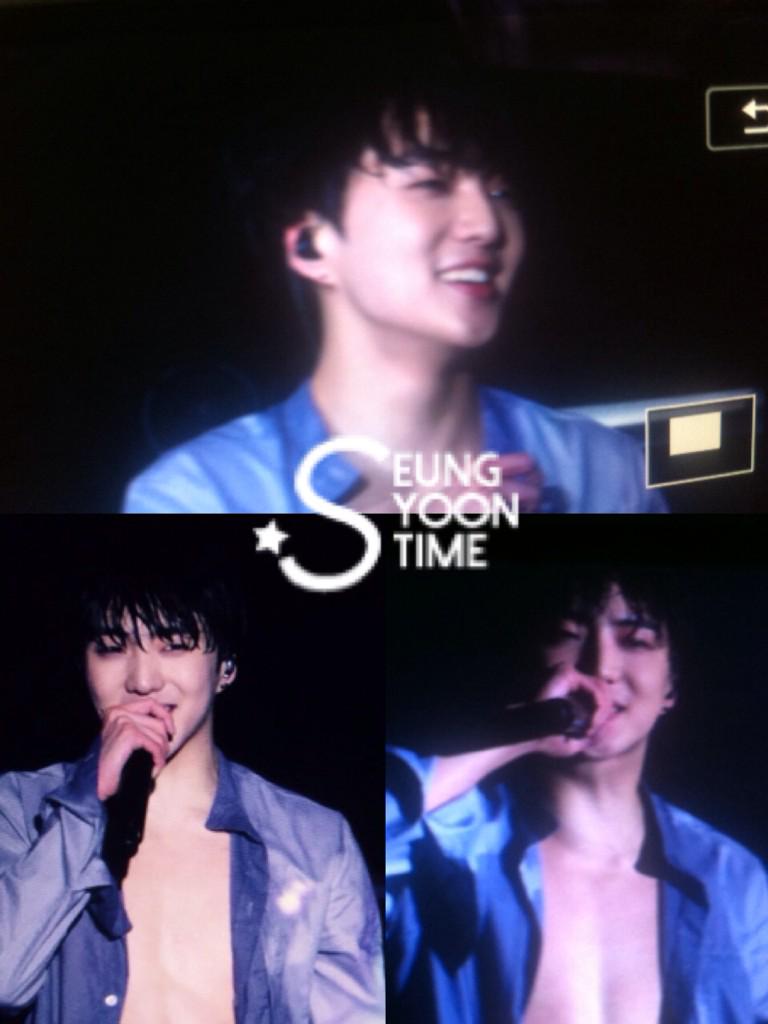 SeungYoonTime's tweet image. 150117 #WWIC #승윤 비행기 타고 온 보람이 😭😂