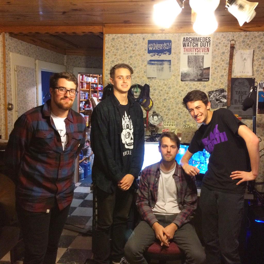 TheHappyAlright's tweet photo. SURPRISE!
We just finished a record.
Thanks to Dylan and all our friends and family. This is for you guys. #THA2015 http://t.co/SjRzjgsMry
