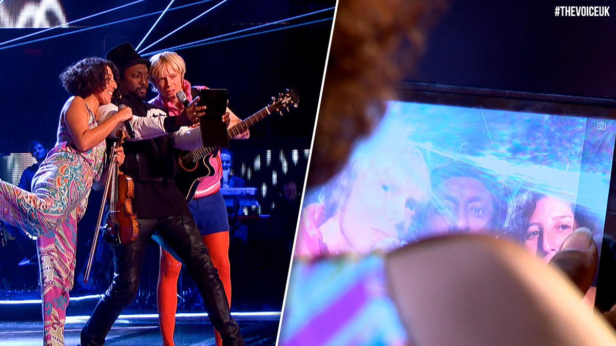 What a selfie. #thevoiceuk