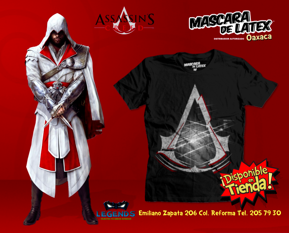 MascaradeOaxaca's tweet photo. ASSASSIN´S CREED regresa a #MascaraDeLatexOaxaca #Oaxaca #AssassinsCreed http://t.co/aGxBDZvcea