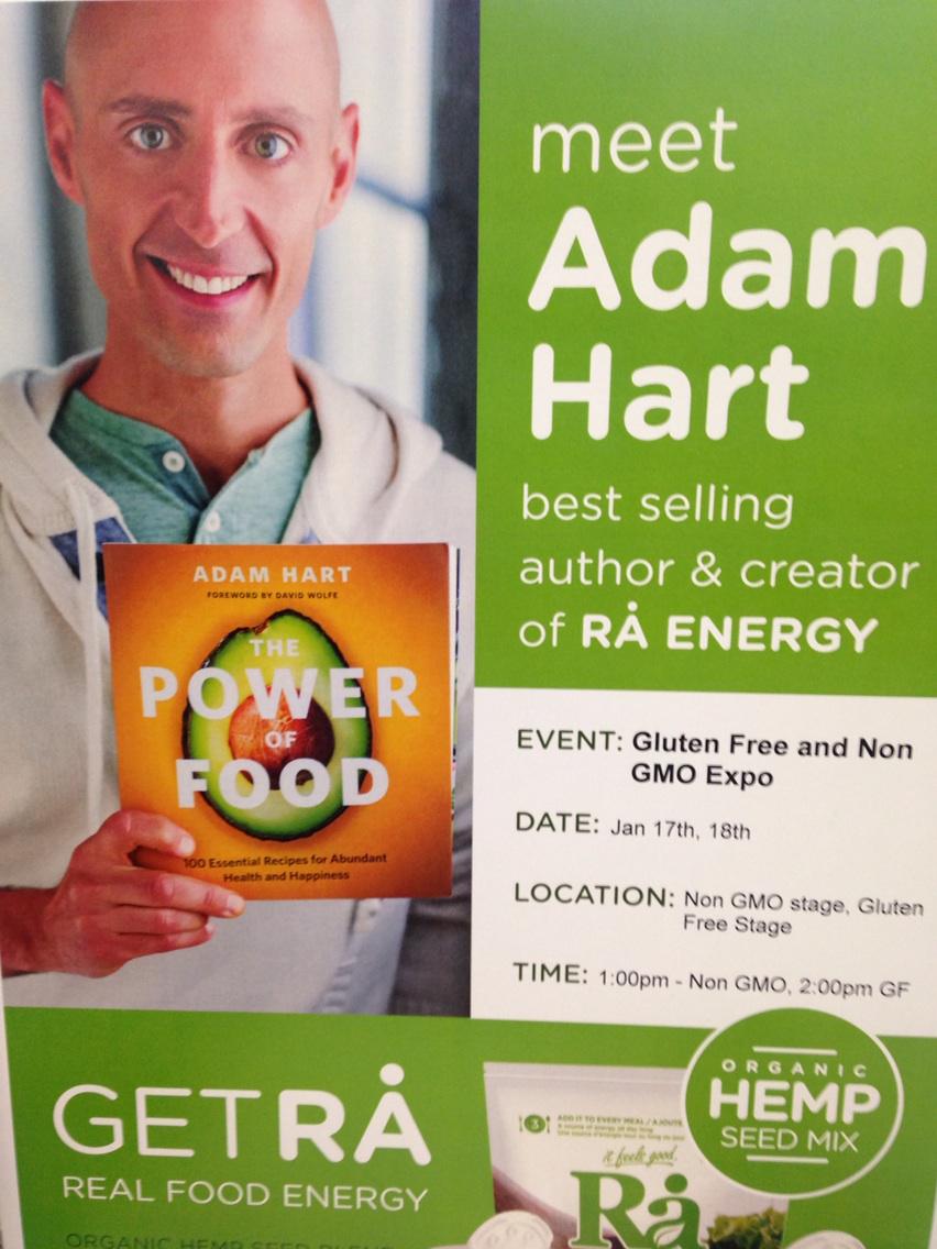 brisaul's tweet image. @PowerofFood @RaEnergyFoods speaking at 1pm and 2pm @nonGMOshow and @GlutenFreeExpo1 #ohyeah #fluidclient #getra