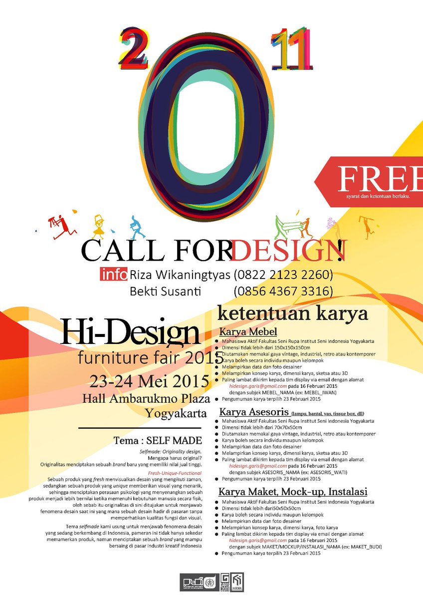 Hi Design On Twitter Call For Your Design Guys Hi Design Furniture Fair 2015 23 24 Mei 2015 Hall Ambarukmo Plaza Yogyakarta Http T Co 3ivtwoziug