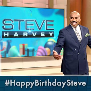 Happy Birthday  Steve Harvey - one of the good guys! 