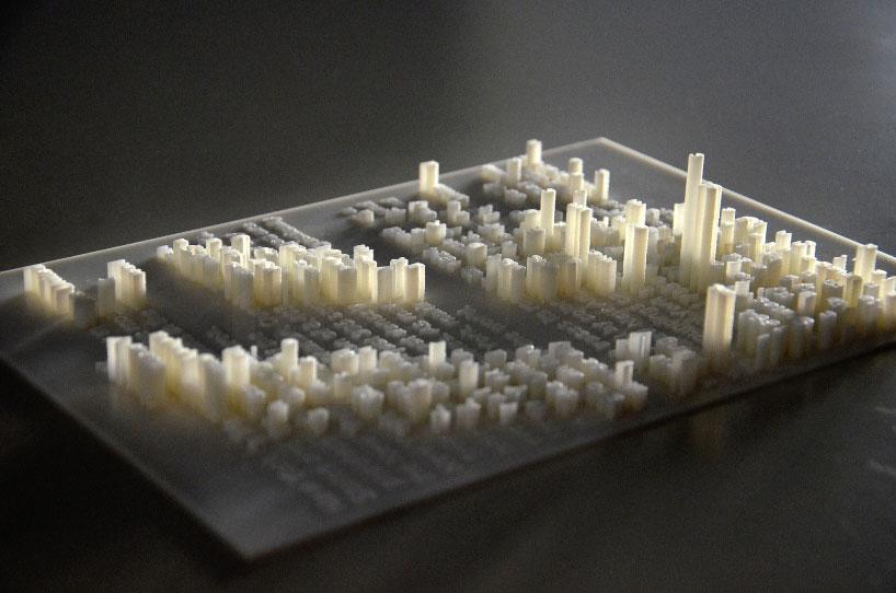 imaterialise's tweet photo. What looks like city skylines are actually #3Dprinted texts by Chinese artist Hongtao Zhou: http://t.co/NpT6VOdeqX http://t.co/5rr7isfUfm