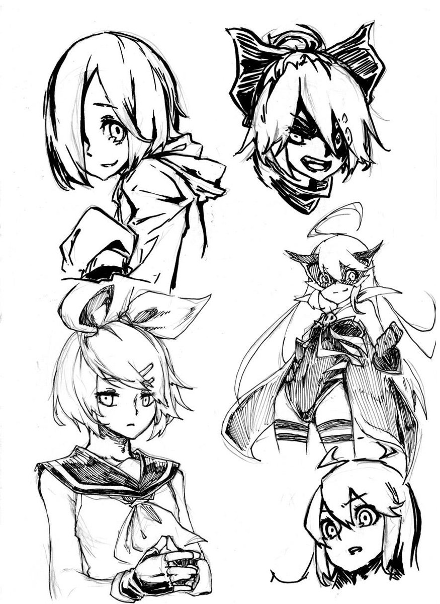 学校の落書きだからオリジナル版権ごちゃごちゃなのは必然 