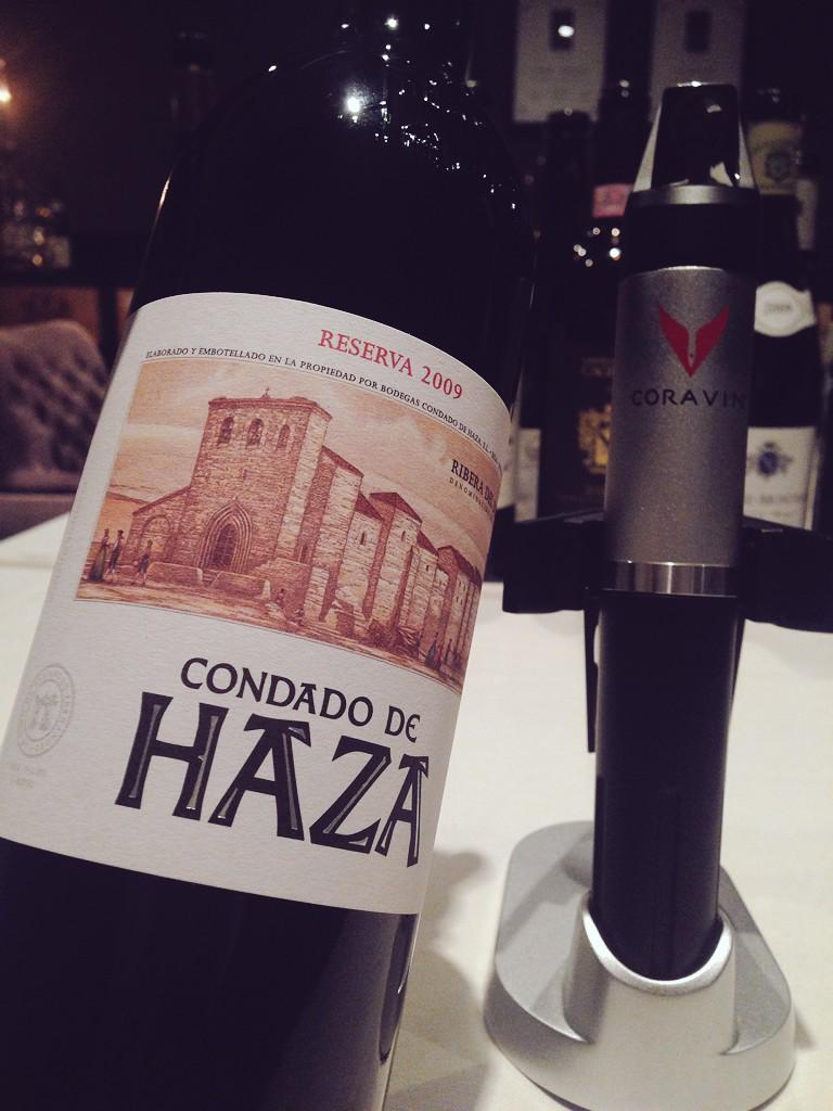 Tonight we'll serve this Ribera del Duero by the glass, poured <a href="/Coravin/">Coravin</a> by <a href="/ResidenceWijnen/">Residence Wijnen</a> #wine #coravin #sommelier