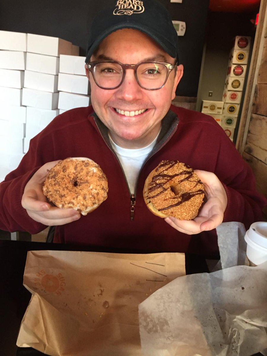 Opening day for @NOVADonuts. These are no joke #delicious