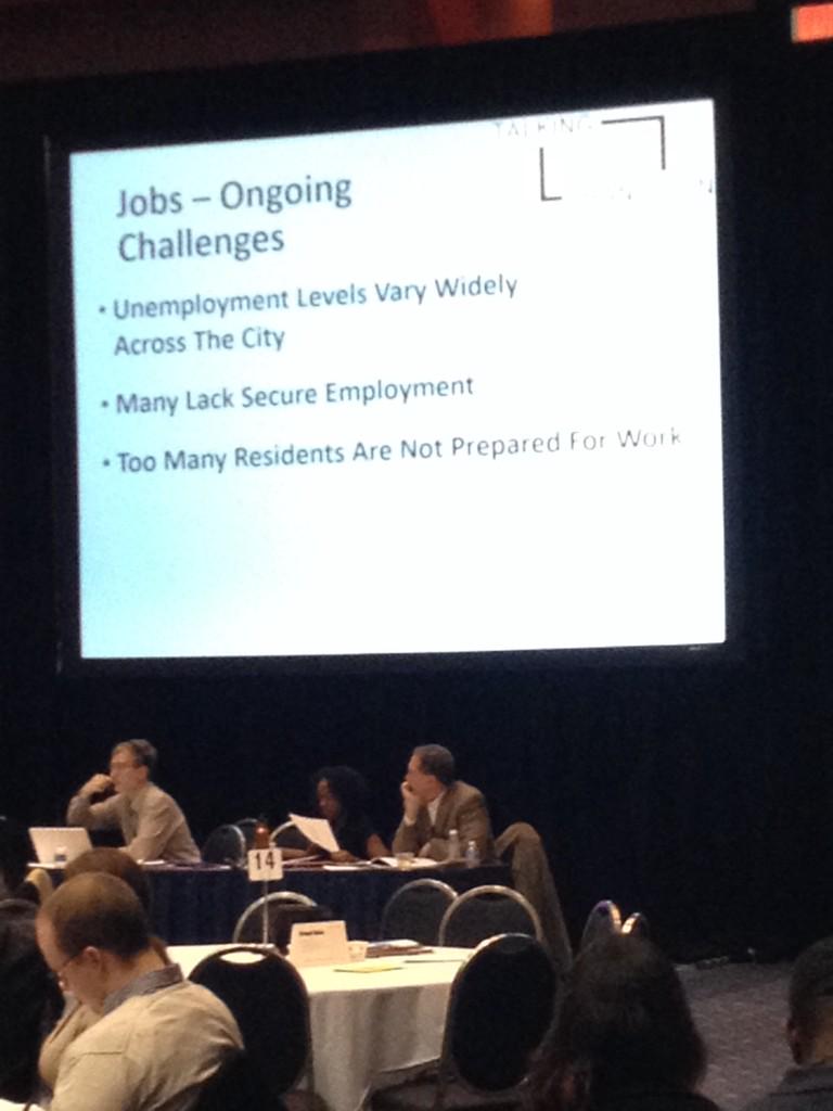 NICDInstitute's tweet photo. Many challenges that face DC residents center on adequate employment &amp; job-training resources- #TalkingTransitionDC http://t.co/wtbFg3714M
