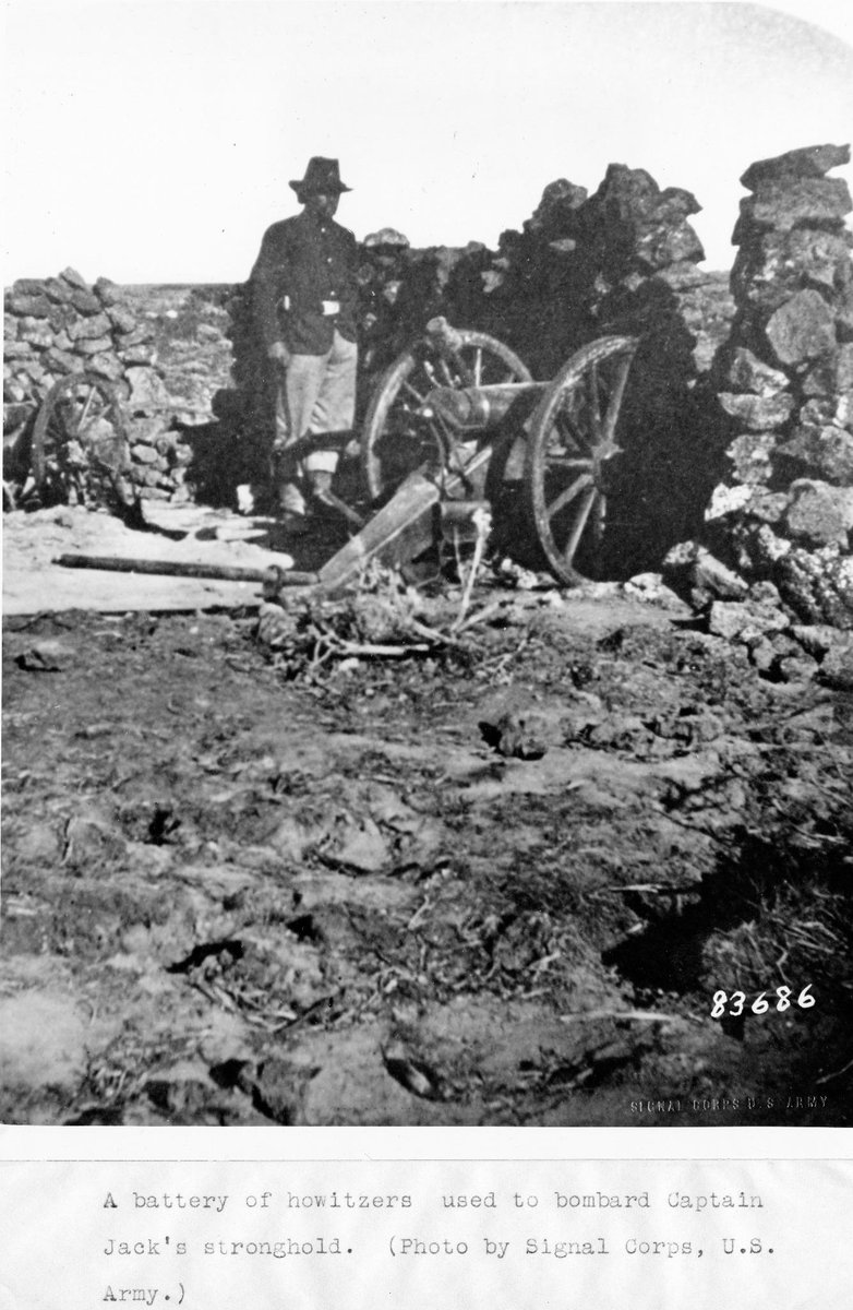 KlamathCoMuseum's tweet image. #OnThisDay in 1873: 1st Battle of the Stronghold, 21 soldiers died from this battle, no Modocs #ModocWar #history