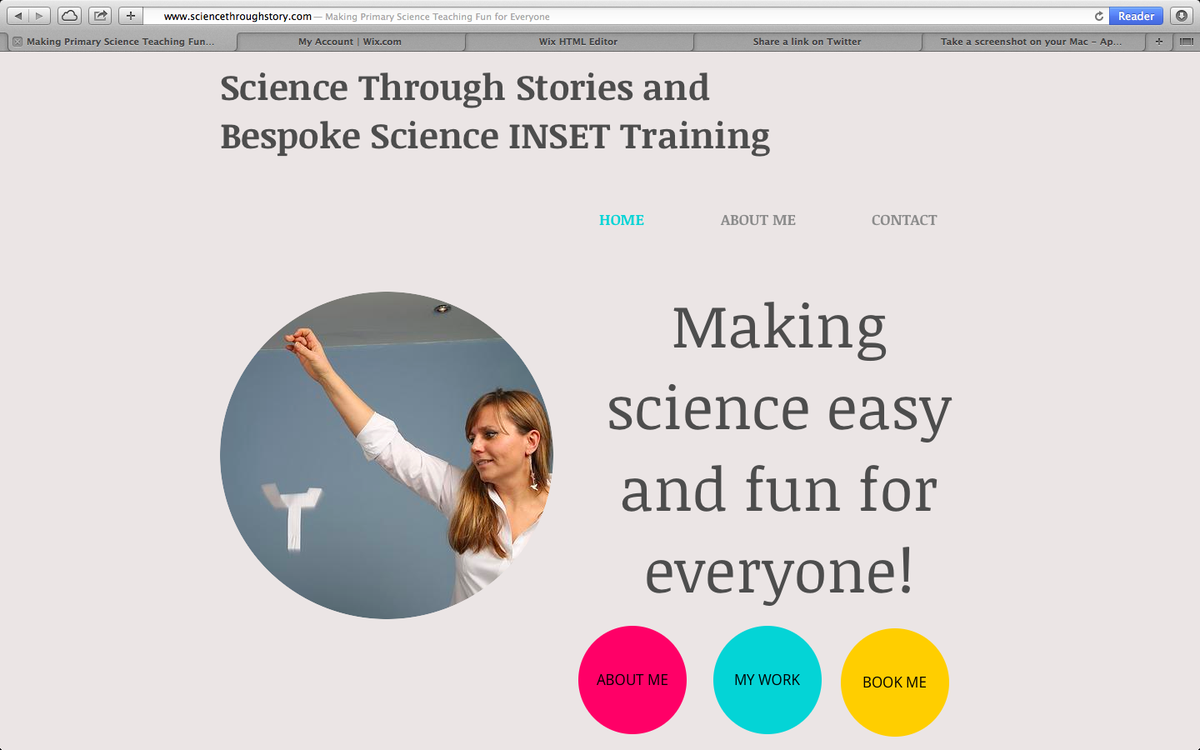 MrSpottle's tweet image. Tadah! New website all done and ready to play! sciencethroughstory.com What do you think?