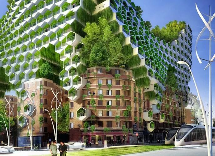 3rdsequel's tweet image. I love architects who incorporate greens
..somewhere in #Paris
#architectureforhumanity #priceless #ideas