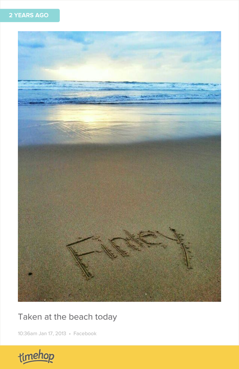 Still am very glad that I got to go back to Italy. Writing Finley's name in the sand in Varcaturo made this mama ...