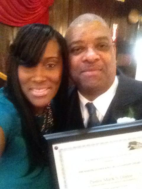 So proud of my dad! Celebrating his accomplishment... #MLKAward #Legacy