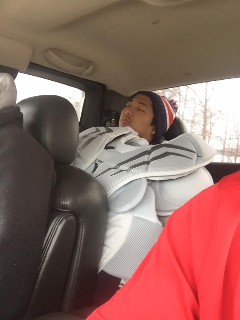 Hope youre dreaming of stopping some pucks bud <a href="/evbommarito/">Everet Bommarito</a>