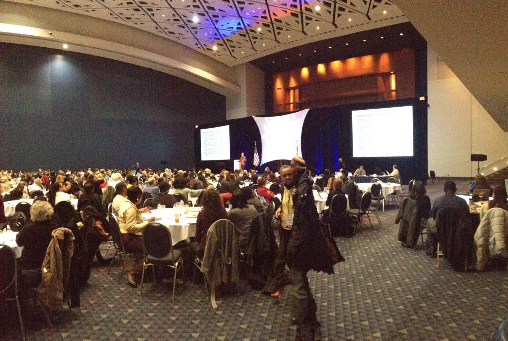 NICDInstitute's tweet photo. "Let's Create a diverse and inclusive city"- NICD exec director @CJLspeaks2 #TalkingTransitionDC http://t.co/wVYMTeWSAn
