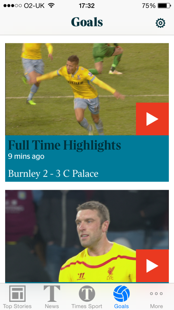 TimesSport's tweet photo. ⚽ Watch #timesgoals full-time highlights from the 3pm BPL kickoffs in the app now ► http://t.co/2G8XkOVD0C http://t.co/1ZpBZ4CuPW