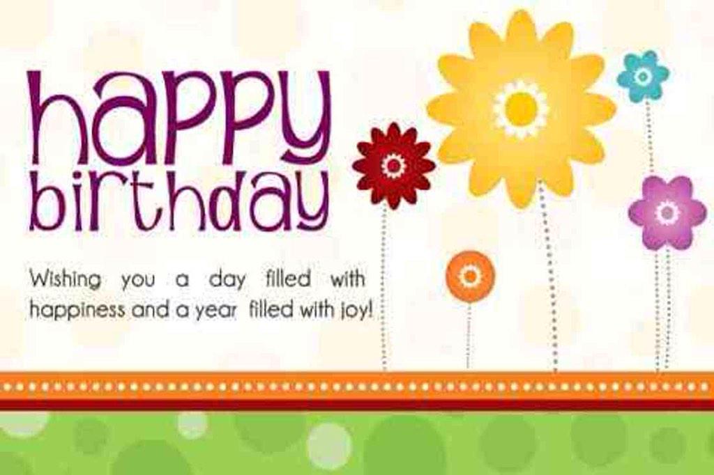 Wishing my friend a healthy, blessed and Happy Birthday! May your day be filled with laughter and love! 