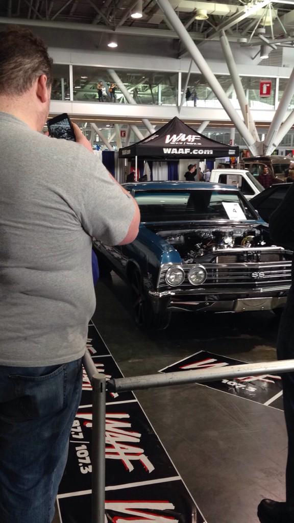 LizaaMariee26's tweet photo. @Big_Tunchie is in love. @BostonAutoShow #showmethatcar http://t.co/lywgwRCsjZ