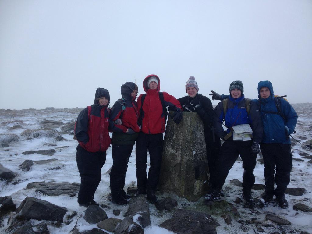 rhysasbridge's tweet photo. @GC_Adventure Great Day in the Black Mountains with the Outdoor Academy Students. High winds and hail stones! http://t.co/Ir5cukIhCP