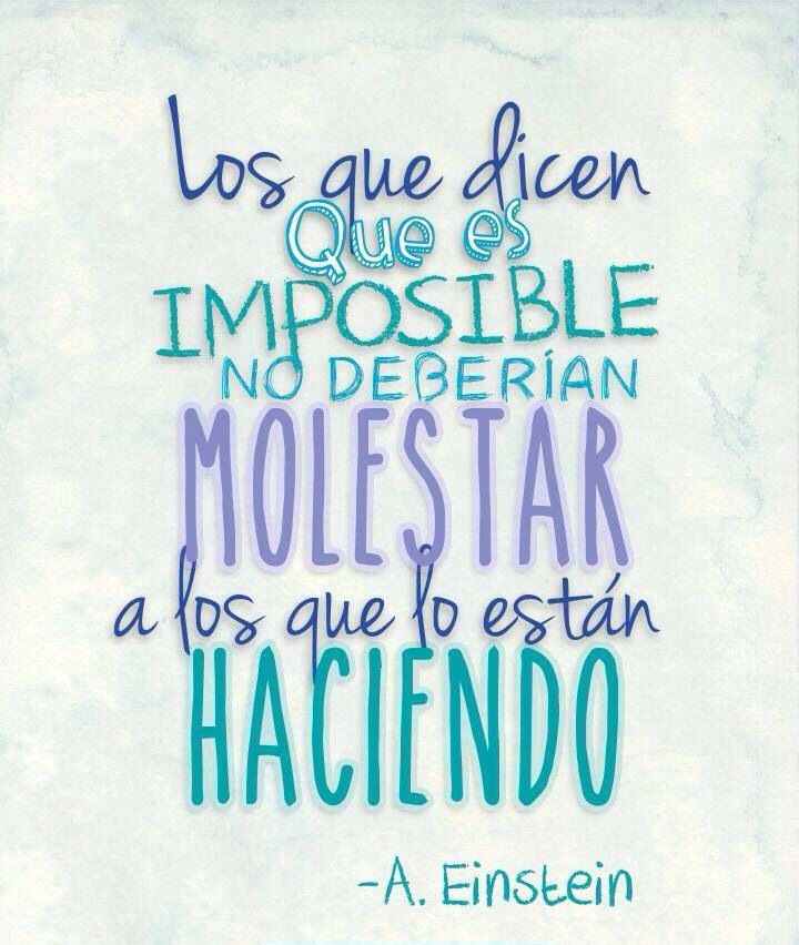 La constancia y el tesón como fuente de #innovación ¡No te dejes engañar por los que te digan que es imposible!