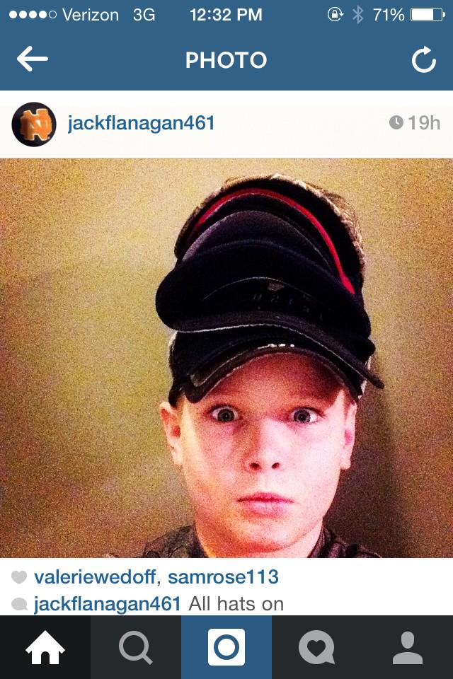 maggieeflan's tweet photo. jahahha jack got an Instagram http://t.co/2sI5X8gTce