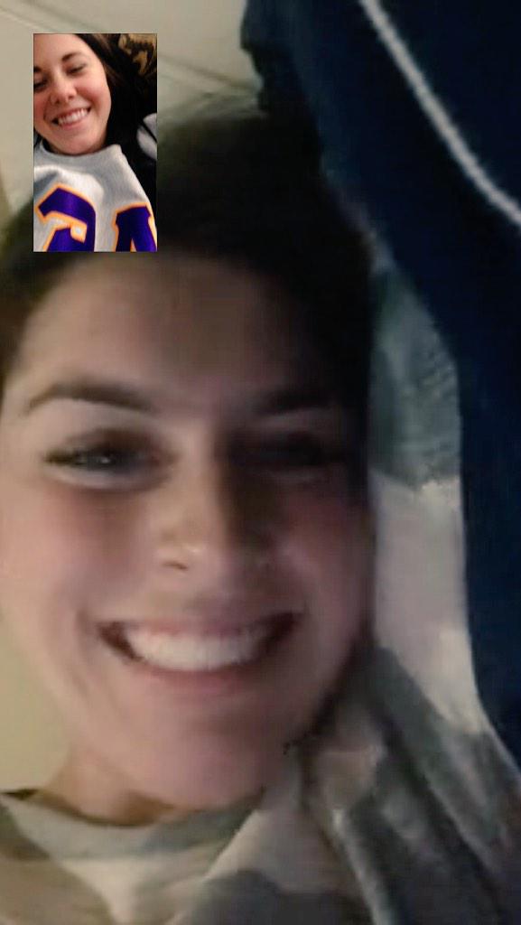 tinapolve's tweet image. FACETIMING MY BFF💕 Come home @MadisonGallardo !!