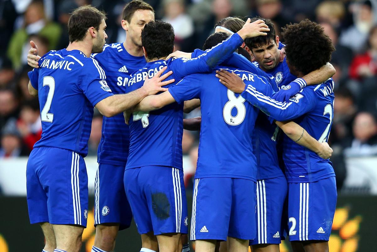 premierleague's tweet image. #BPL TOP SCORERS
17 - Costa
14 - Aguero
13 - Austin
12 - Sanchez
9 - Berahino, Bony, Cisse