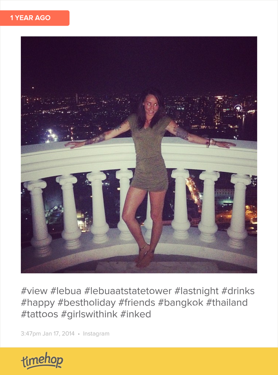 leonacorriette's tweet photo. Exactly 1 year ago today! (via @timehop) http://t.co/A2Ijc9C9oR http://t.co/5aEHMpb5qh