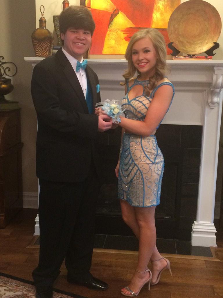 Cori and Jackson ready for Winter Formal.