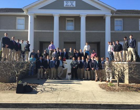 Congratulations to the 20 new brothers, Initiates 894-914, who joined our Order today! #InHocSignoVinces