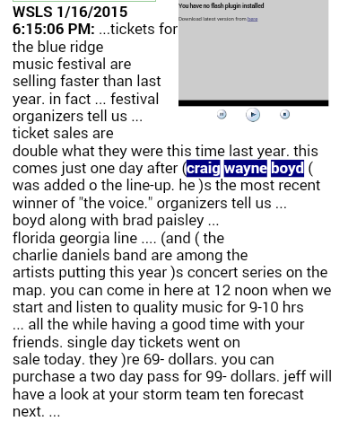 TeamCWByall's tweet photo. Get tickets fast 4 the #BlueRidgeFestival b4 they're gone! @CwbYall performing! @wsls #Roanoke #LookUpDate #yallers http://t.co/HPbNtrIkAM