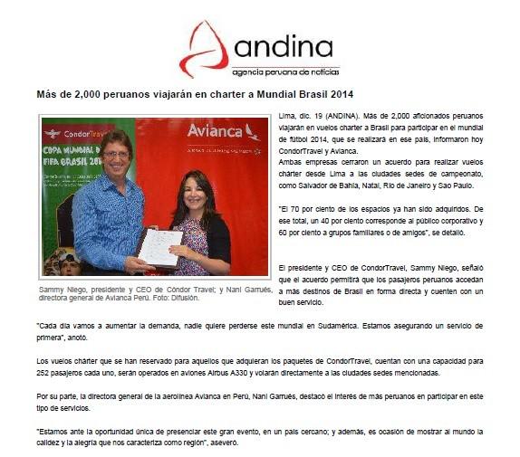 ! EL PERUANO Y ANDINA SON UNAS GRAN EMPRESAS PORQUE TE DAN MUCHA NOTICIAS COMO