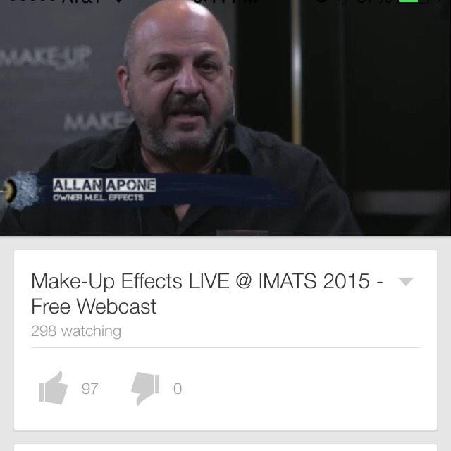 #IMATSLive: @AllanApone of @MelProducts talking about pax and products w/ @SWinstonSchool at @IMATS.