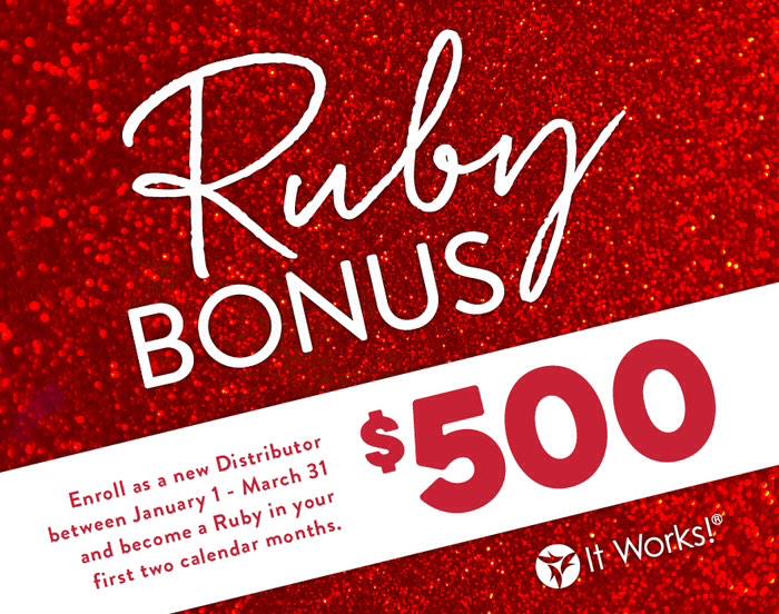 mikepotillo's tweet image. Help your #ItWorksFamily and complete the Steps to Success to go Ruby!!! @ItWorksGlobal