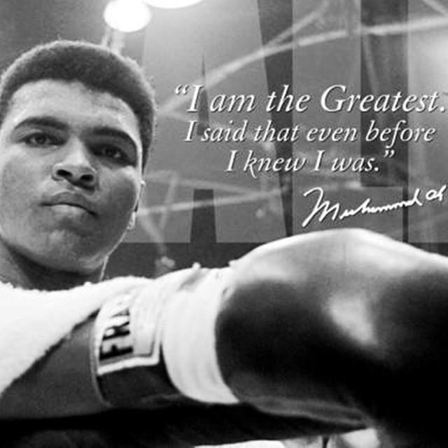  Ismailkidd Happy Birthday To The One And Only G.O.A.T. GREATEST OF ALL TIME MUHAMMAD ALI.  