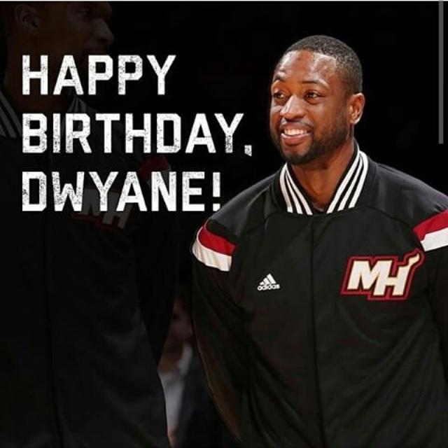 Happy Birthday Dwyane Wade      