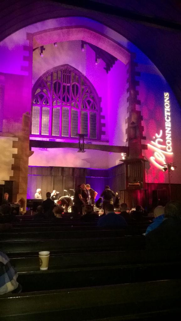 ardbegboy's tweet photo. Ganesh Kumaresh with Trio AAB was sonically genre-bustin' @ccfest tonight. And great venue too! http://t.co/KgP7ktSbLl