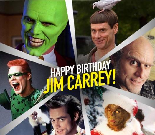  Remessage = Happy Birthday Jim Carrey! 