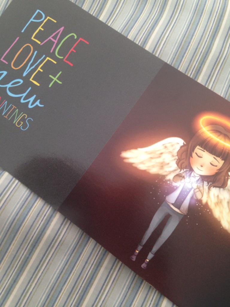 Twirl4meK's tweet photo. @divinepigeon I got my New Year card today, thank you, it's so sweet! <3 #missingHannah http://t.co/6krA6aFrcB