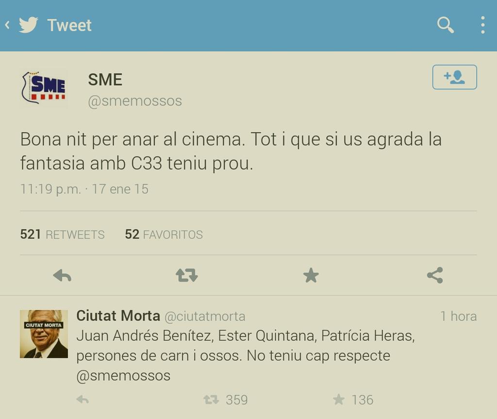 juventudsin's tweet photo. La crueldad de los miserables no tiene límites. #TotCiutatMorta #NiOblitNiPerdo http://t.co/fpj4iHhq1w