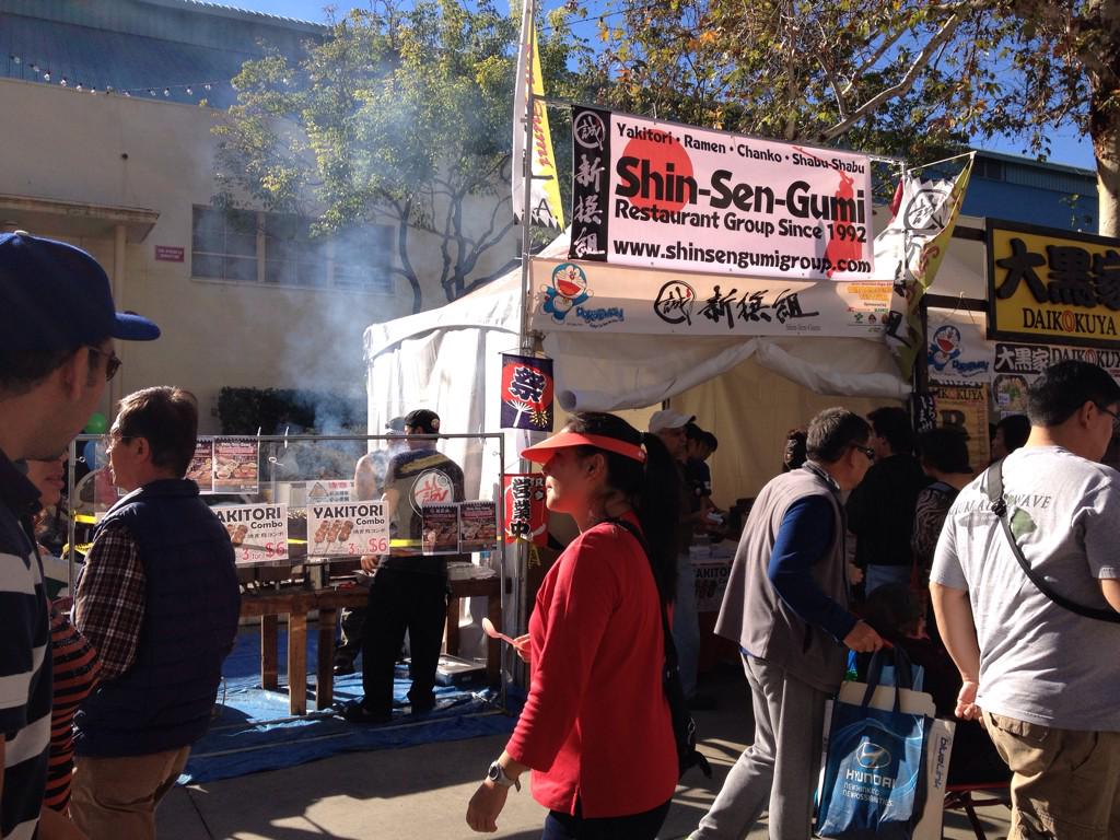 CompassX2's tweet photo. More Japanese food booths at the #AsianAmericanExpo between halls 4 and 5! #ShinSenGumi #MenOH #Daikokuya #Tsujita http://t.co/wYhd3L8PtR