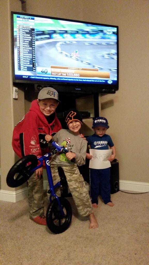 DavidHinton's tweet photo. @SXonFOX 
Future supercross riders!!! http://t.co/0HhltgIDVU