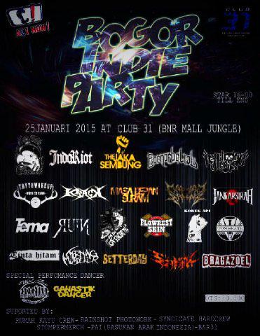 Kami akan main di acara ini