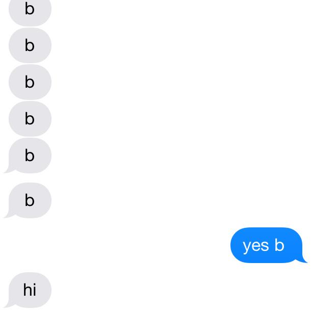 LIMPCASTER's tweet image. IT JUST BECAME THIS THING WHERE WE CALL EACH OTHER B BECAUSE WE ARE BOTH LAZY ASS HOLES AND LOVE EACHH OFHER BYE