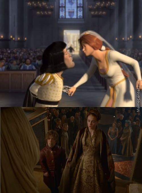 GameOfThroneGuy's tweet photo. Parallel universes! http://t.co/4Ax8VsJ0Kp