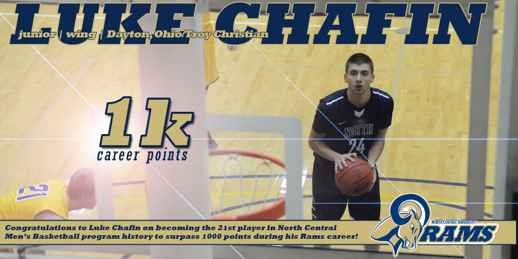 ncurams's tweet photo. MBK: Congrats Luke Chafin for reaching 1k career pts and putting your name among NCU All-time greats! #d3h #UMACmbb http://t.co/EtQTcNbw5d