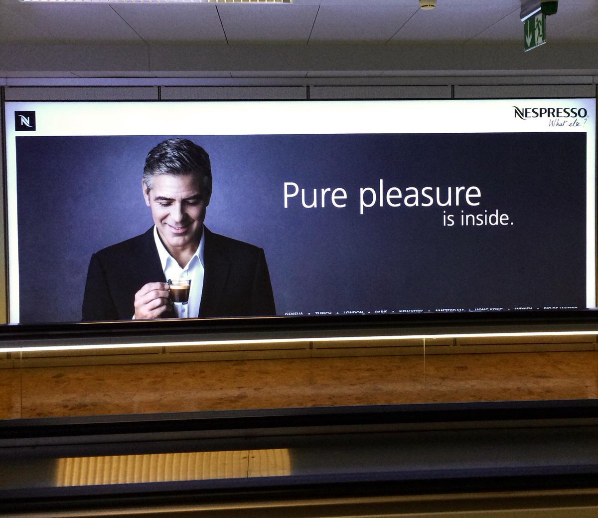 This never gets old...every year, there's George ;) #yesplease