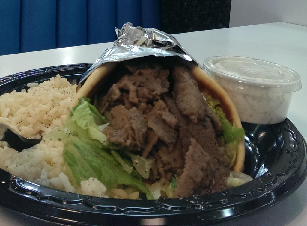 cutandflame's tweet photo. I-15 road trip and a quick stop in the Mediterranean for a Gyro from #MadGreek. http://t.co/62P8xYiQWH