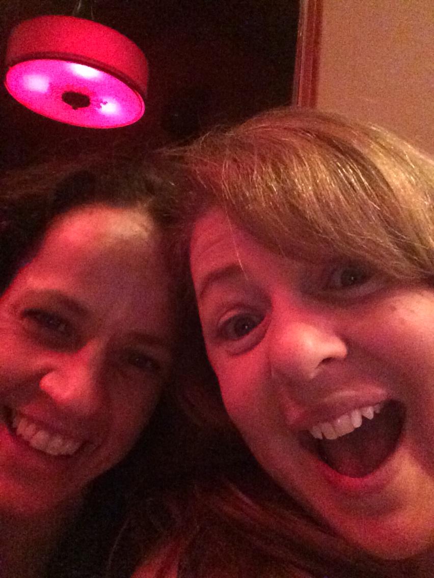 SusDirks's tweet image. Hanging with my sis!!